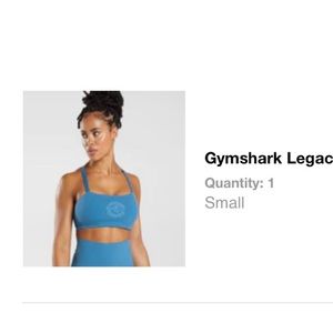 Gymshark legacy sports bra